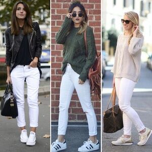 Nine West White Women's Pants